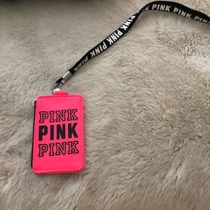 VS PINK ID LANYARD
